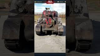 Rare M4 Sherman Tank in Red Camo from War Thunder