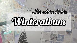 Folio Tutorial* Wasserfall mit Ziehelement*Winter Wonderland Actionblock* Schnell & Einfach