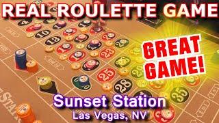 I LOVE ROULETTE!! - Live Roulette Game #33 - Sunset Station, Las Vegas, NV - Inside the Casino