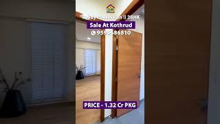 "Ready Possession !!  King Size 2BHK !! At Left Bhusari Kothrud