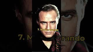 Top 10 Greatest Actors of All Time  #shorts #actor #famousactors