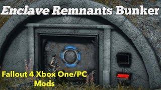 Enclave Remnants Bunker Fallout 4 Xbox One/PC Mods