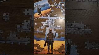 Закончил собирать Рождественский PUZZLE 