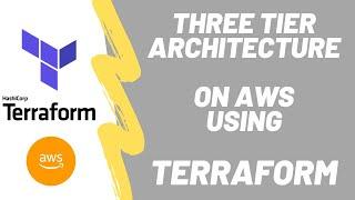 Three-tier architecture in AWS using Terraform