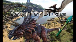 ARK basics: Easy tames! Best beginner dinos!!!