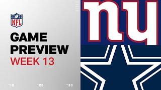 New York Giants vs. Dallas Cowboys | 2024 Week 13 Game Preview