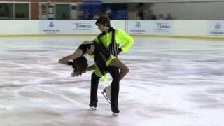 11 A. BOLSHEM / R. ZILBERBERG (ISR) - ISU JGP Istanbul 2012 Junior Ice Dance Short Dance