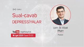 CANLI Sual-cavab: DEPRESSİYALAR #EgeHospital #EgeCanlıSualCavab #Depressiyalar