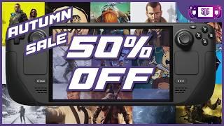 40 50% Off or more Autumn / Fall Sale Steam Deck Games