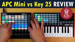 The Best Budget Controllers for Ableton Live? Akai APC Mini MK2 vs APC Key 25 MK2 // Tutorial/Review