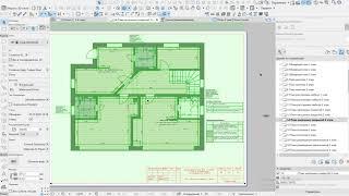 Подсчет площади напольных покрытий в Archicad