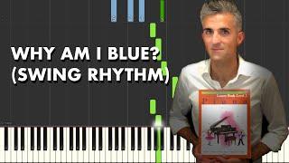 Alfred's Basic Piano Library Level 2 Lesson Book: "Why Am I Blue? (Swing Rhythm)" Synthesia Tutorial