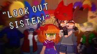 Little sister look out!!! .:(Past Mike being silly):.://FNAF bullies + Elizabeth//:.•{Gacha Club}•