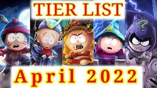 TIER LIST April 2022 | South Park Phone Destroyer