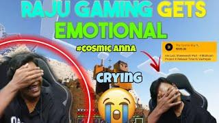 RAJU GAMING GOT EMOTIONAL IN LIVE | #cosmicboy #rajugaming @RajuGaming_69 @TheCosmicBoy1 #maddy