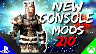 Skyrim Special Edition: ▶️5 BRAND NEW CONSOLE MODS◀️ #210 (PS4/XB1/PC)