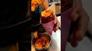 Butter chicken chimney cone  | Kora food street | Eat with Milana | #shorts #youtubeshorts