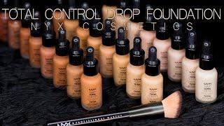 Total Control Drop Foundation all 24 shades - NYX COSMETICS