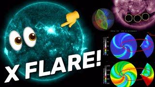 X-Class Solar Flare‼️ U.S./Canada Extreme Weather EVENT‼️