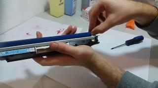 How to refill toner HP CP1025 - Tutorial