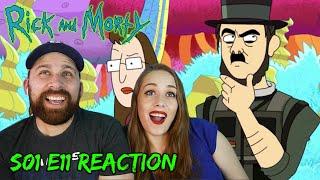 Rick and Morty S01 E11 "Ricksy Business" - Season Finale REACTIONS ON THE ROCKS!