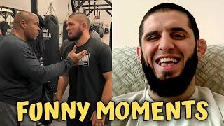 Islam & Khabib ALL THE FUNNY MOMENTS 