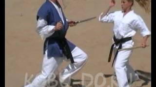 Kobudo 2010. Kuznetsova Olga - jo against tanto.