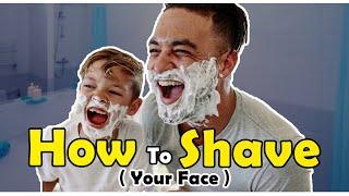 How to Shave (your face) 🪒 Top tips for beginners