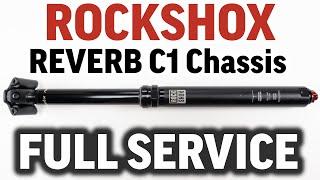 Rockshox Reverb C1 600 hour Full Service guide for beginners. Don't be intimidated. You got this! 