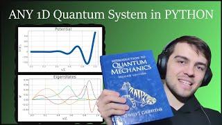 Eigenstates of ANY 1D Potential in PYTHON