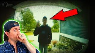 Crazy neighbor’s SECRET caught on camera