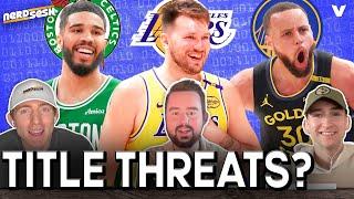 Are Luka & Lakers or Steph & Warriors Top 2 in the West? Is Zion Top 10? | Nerd Sesh x Rusty Buckets