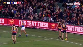 Tom Doedee kicks his first career goal