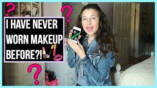 I HAVE NEVER WORN MAKEUP BEFORE?! | Winter Q&A