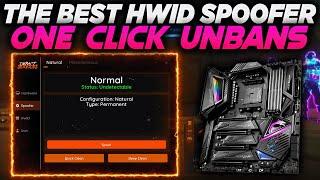 The BEST HWID SPOOFER - One Click Unbans In 2025! (Permanent HWID Spoofer)