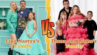 Like Nastya's Family VS Diana and Roma's Family Transformation 2025  From Baby To Now