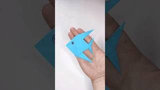 Easy paper fish  #shorts #origami #paperfish #fish