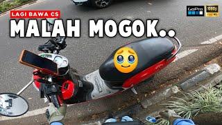 TOLONG MANG TOLONG MOTOR MOGOK, BATRE 1%, PULANG MASIH JAUH