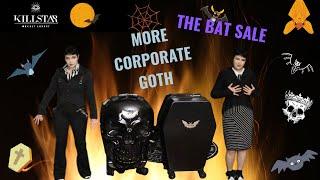 KILLSTAR HAUL SEP 2021 - BAT SALE | CORPORATE GOTH CLOTHES AND ACCESSORIES HAUL | UNBOXING + TRY-ON