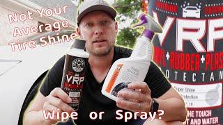 Chemical Guys VRP Protectant First Try and Review - Vinyl Rubber Plastic