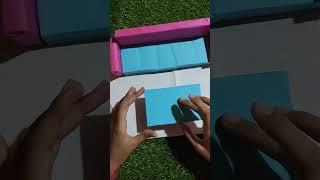 DIY Cigarette Packet Tea Table & Sofa | Easy and Creative Project #shorts #ytshorts #youtubeshorts