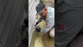 Termite slab injection treatment