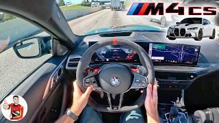 The 2025 BMW M4 CS has Supercar Pace at Half Price // First Drive (POV)