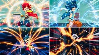 All Launches Of Beyblade Burst Surge | Blob Butt ￼|