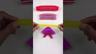 Creating ASMR MINI DIY POP-Sound #diy #satisfyingvideos #relaxing #creative #oddasmr#poptubesounds