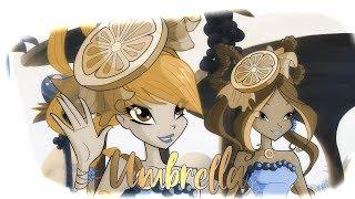 Sky Angels || Amber & Miley - Umbrella *request*