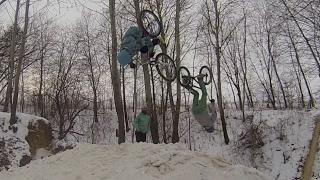 Winter Ukraine Dirt Jump 2017 "ADRENALIN RUSH"