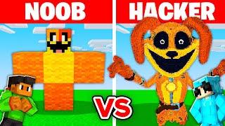 NOOB vs HACKER: I Cheated In a DOGDAY Build Challenge!