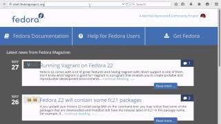 Fedora 22 Workstation Release Quick Look