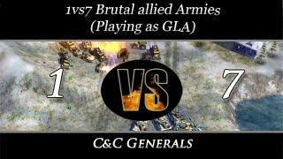 CCG - Whiteout - 1vs7 Brutal Army´s (Playing as GLA)